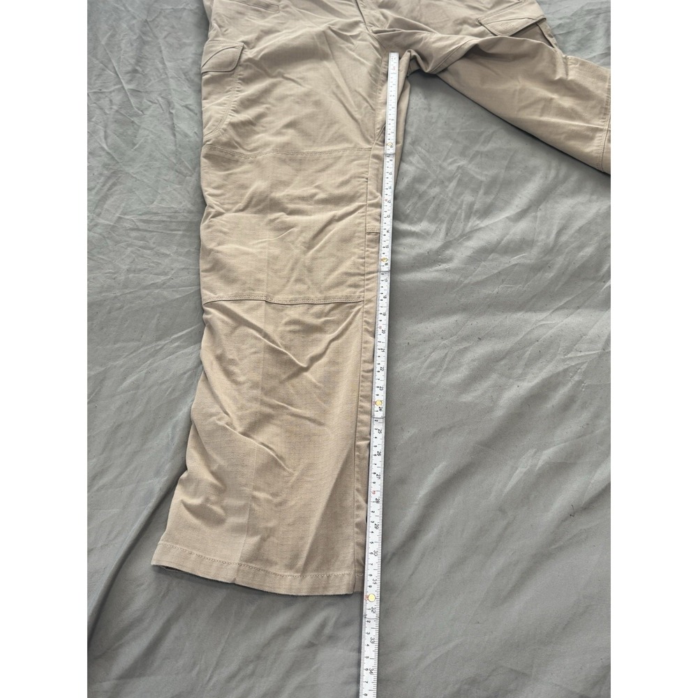 5.11 Tactical Stryke Cargo Pants Mens 38x32 Beige Military Cargo Ripstop Utility - Picture 4 of 6